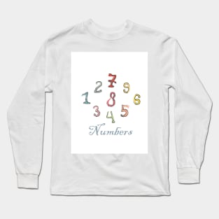 Numbers Long Sleeve T-Shirt